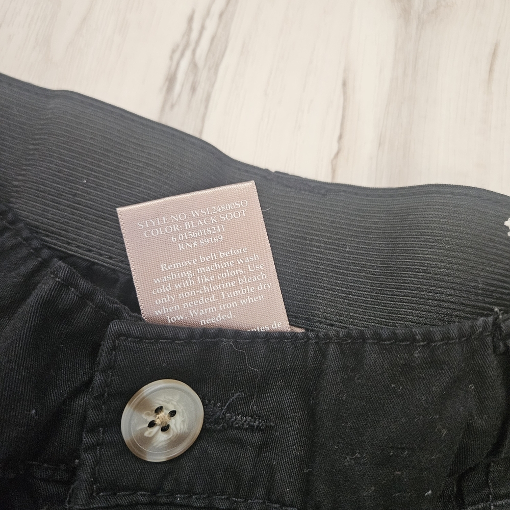 Women’s Bermuda Shorts Bundle Size 10 White Stag Sonoma Cargo Black Khaki - Picture 16 of 16